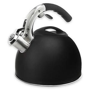 Epoca 3 qt. Primula Soft Grip Tea Kettle in Matte Black
