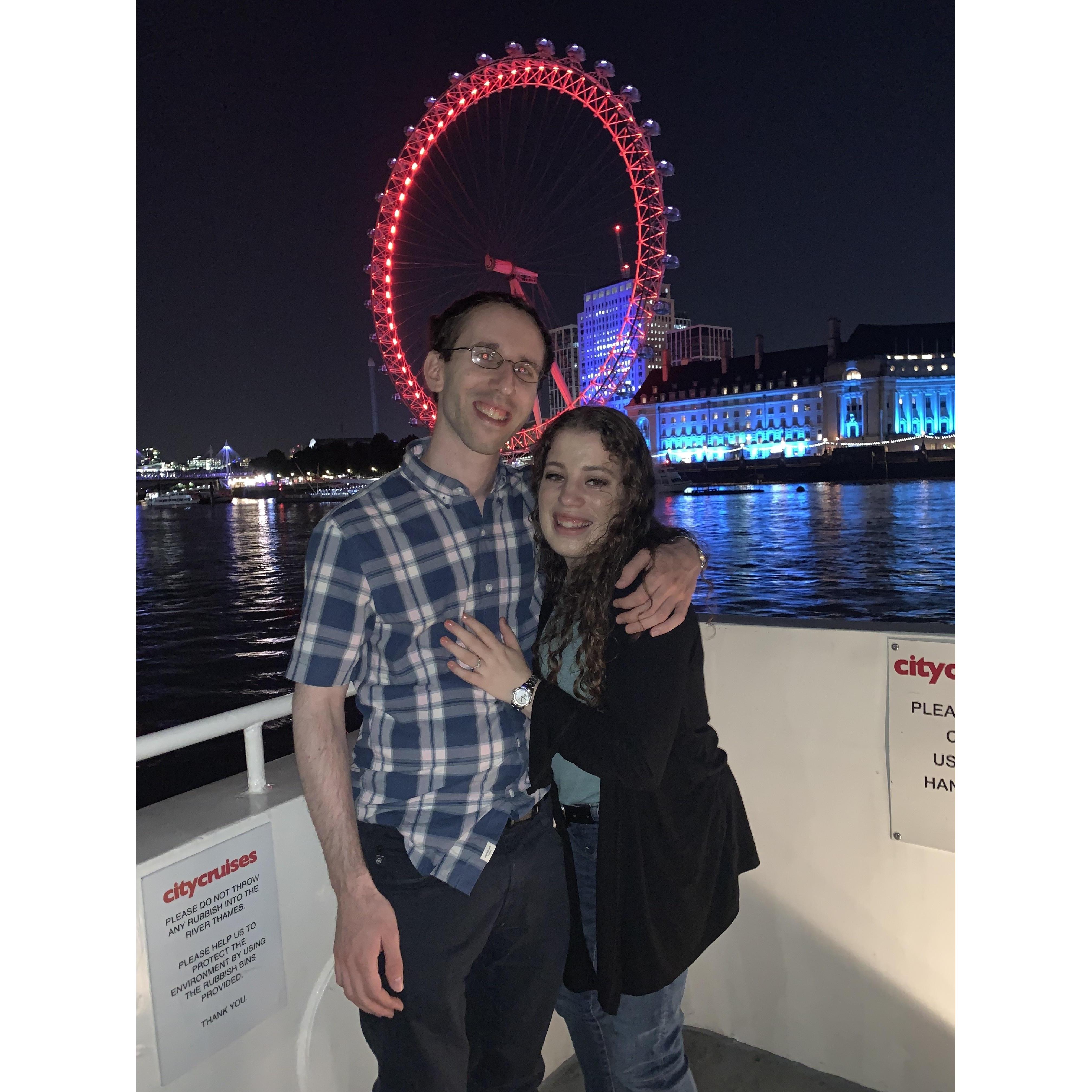 The proposal in London!
July 22, 2019