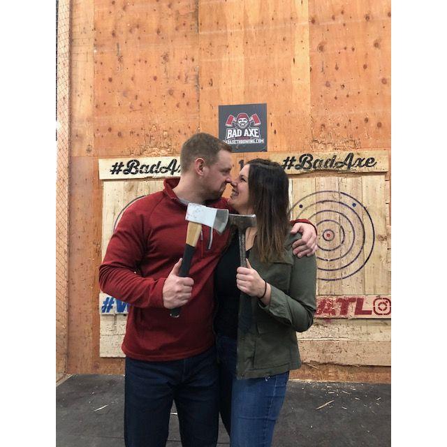 Axe throwing