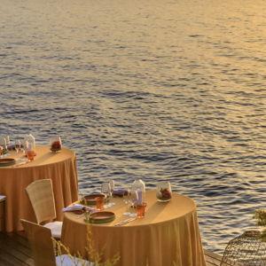 Dinner by the Sea on Honeymoon in Sardinia