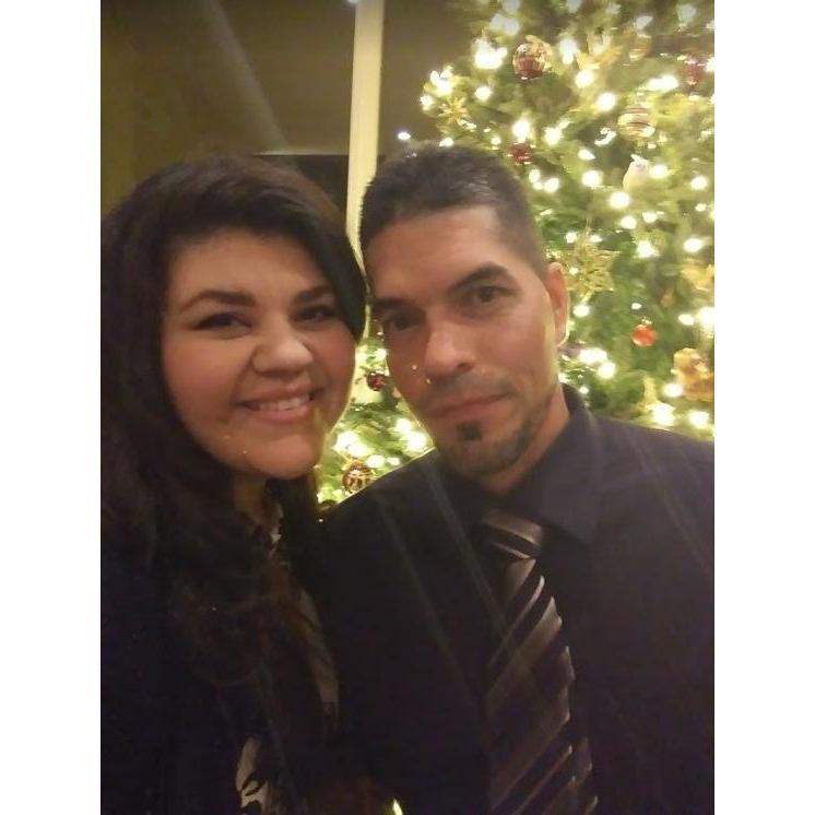 Our 1st Christmas Party, When Juan first fell in love with macaron cookies!
