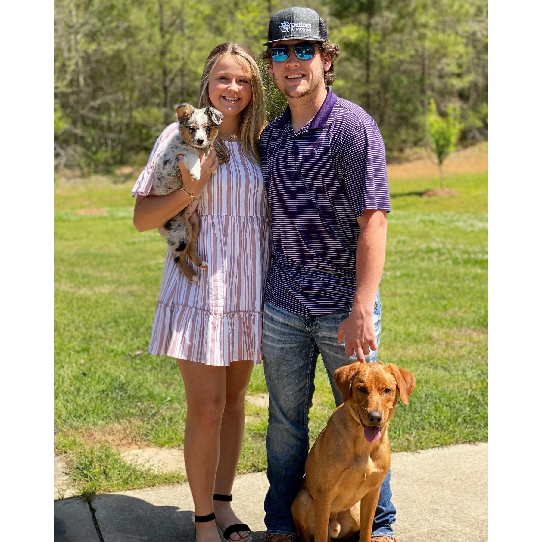 Our little family! Easter 2021