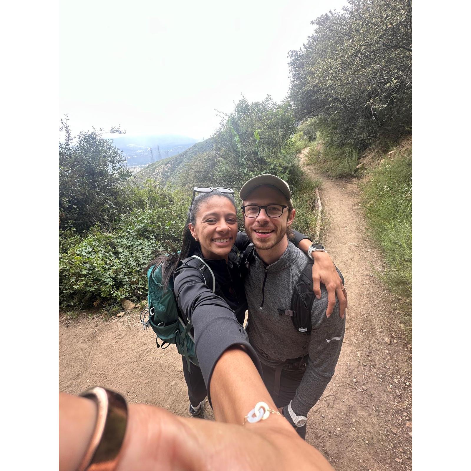 Hiking around LA