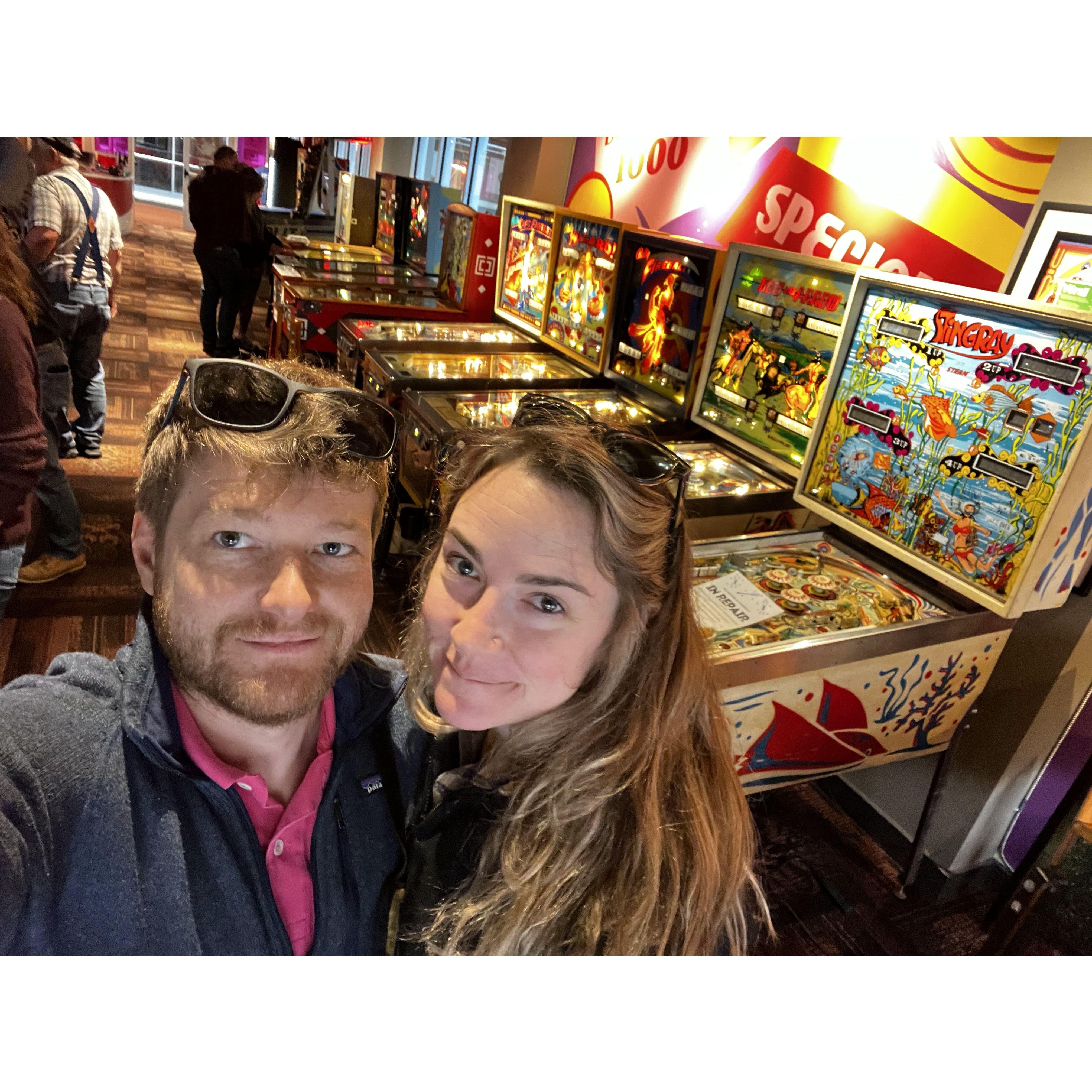 We love to visit the arcade museum in Roanoke, VA every time we visit. It is a must if you are any were close.