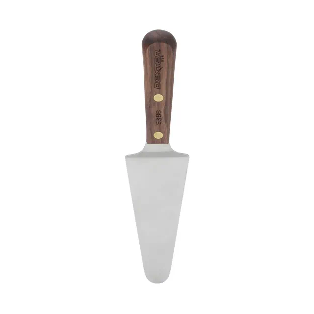 Dexter-Russell 4.5-Inch Pie Turner w/Walnut Handle, Stainless Steel