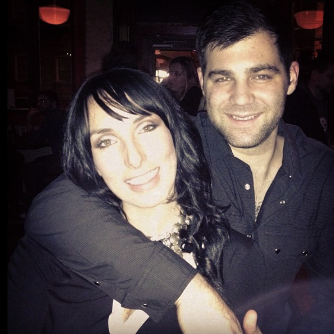 Our first New Year's (and Nick with no beard!); Greenpoint, Brooklyn January 2013