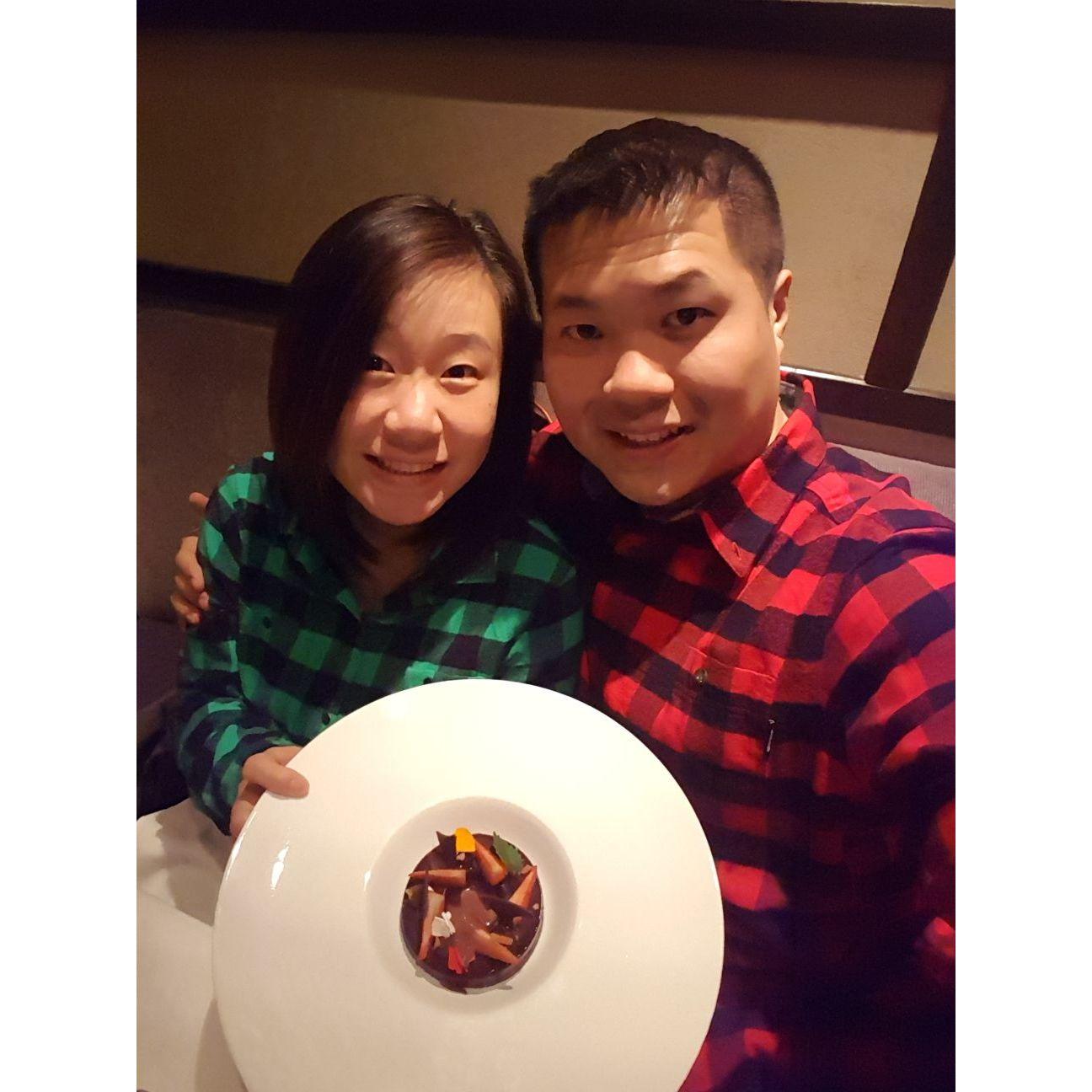 Our first official date: Valentine's Day 2018.