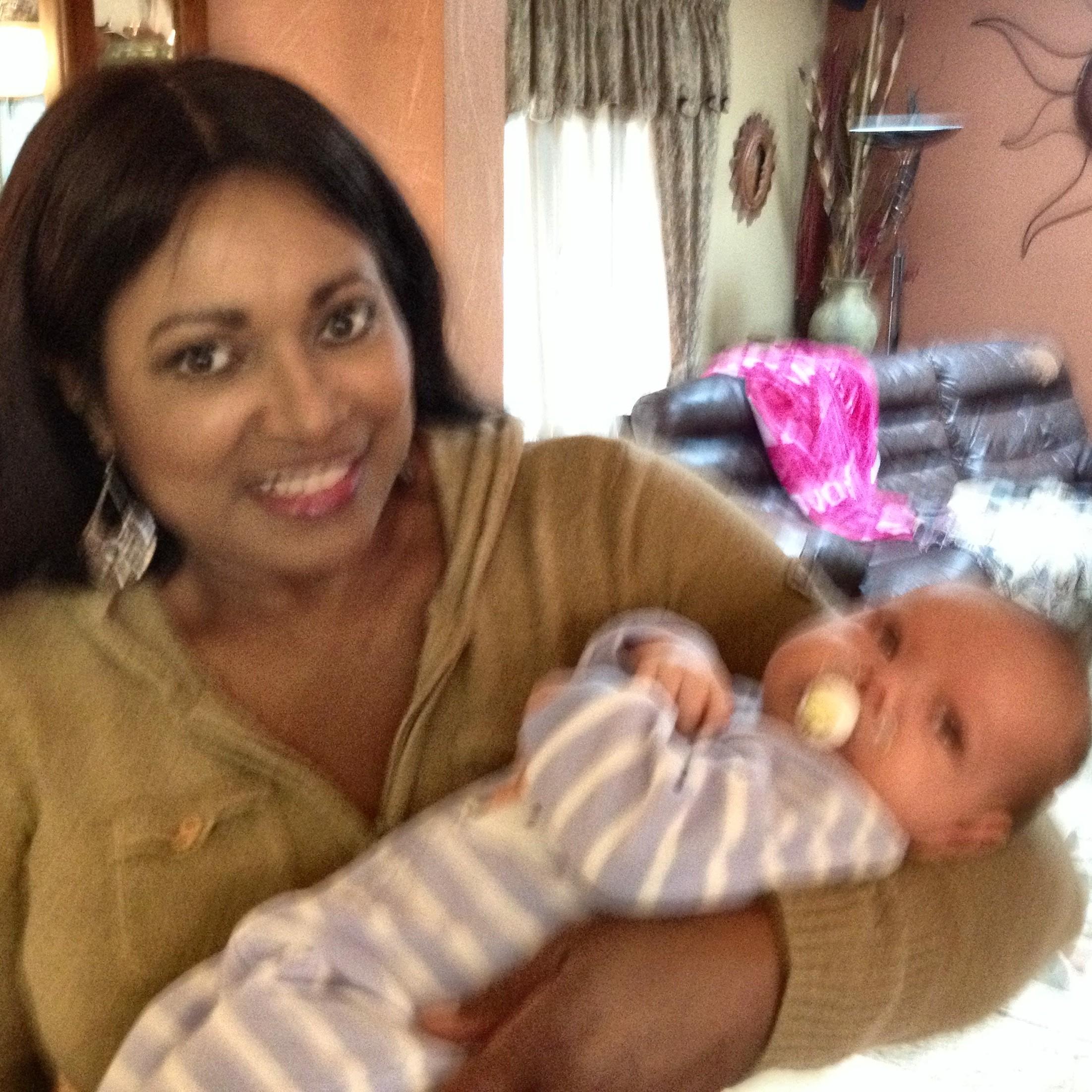 March 20th, 2016 - Vancouver WA - Grandma Dawn adoring her grandson!
