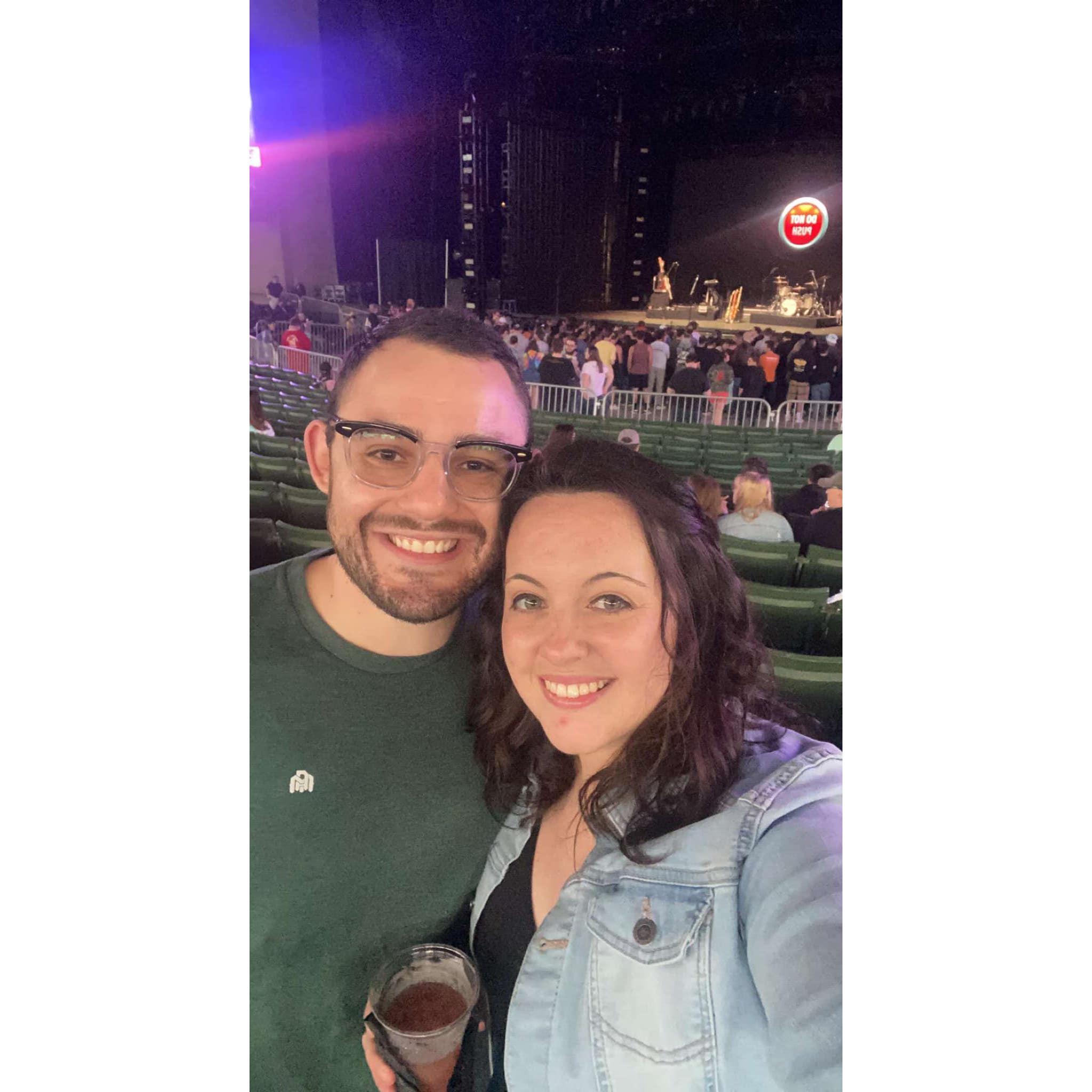Our first concert together! AJR.