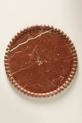 Beaded Marble Cheese Board