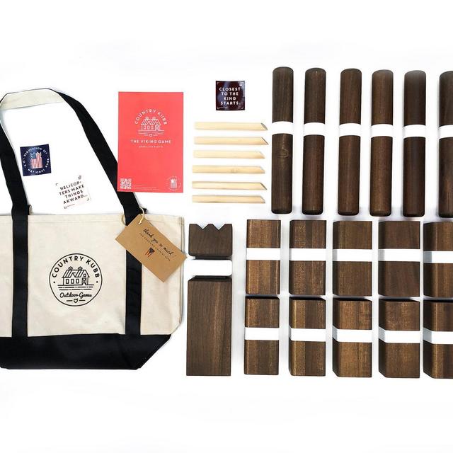 Premium Kubb Lawn Game Set