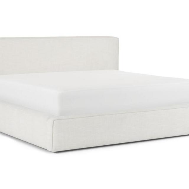 Cigar Ankara Ivory King Storage Bed