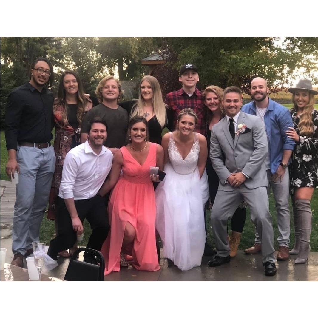 Larson wedding, 2020