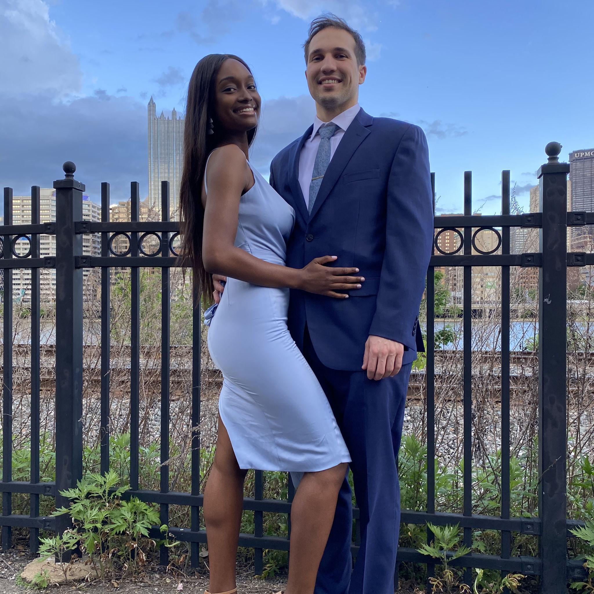 A wedding for Matt and Dominica in April of 2022. Jourdan's first time to Pittsburgh!