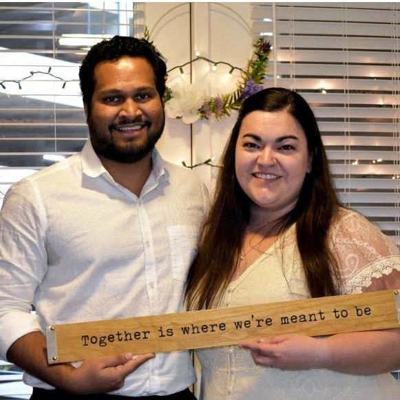 Honoring our original wedding date - April 4, 2020