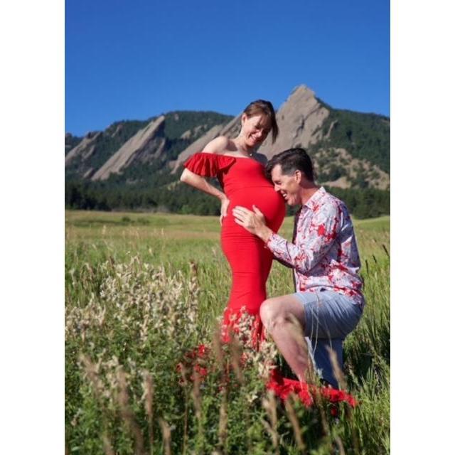 First came love, then came marriage, then came COVID....THEN came Moorea in the baby carriage!