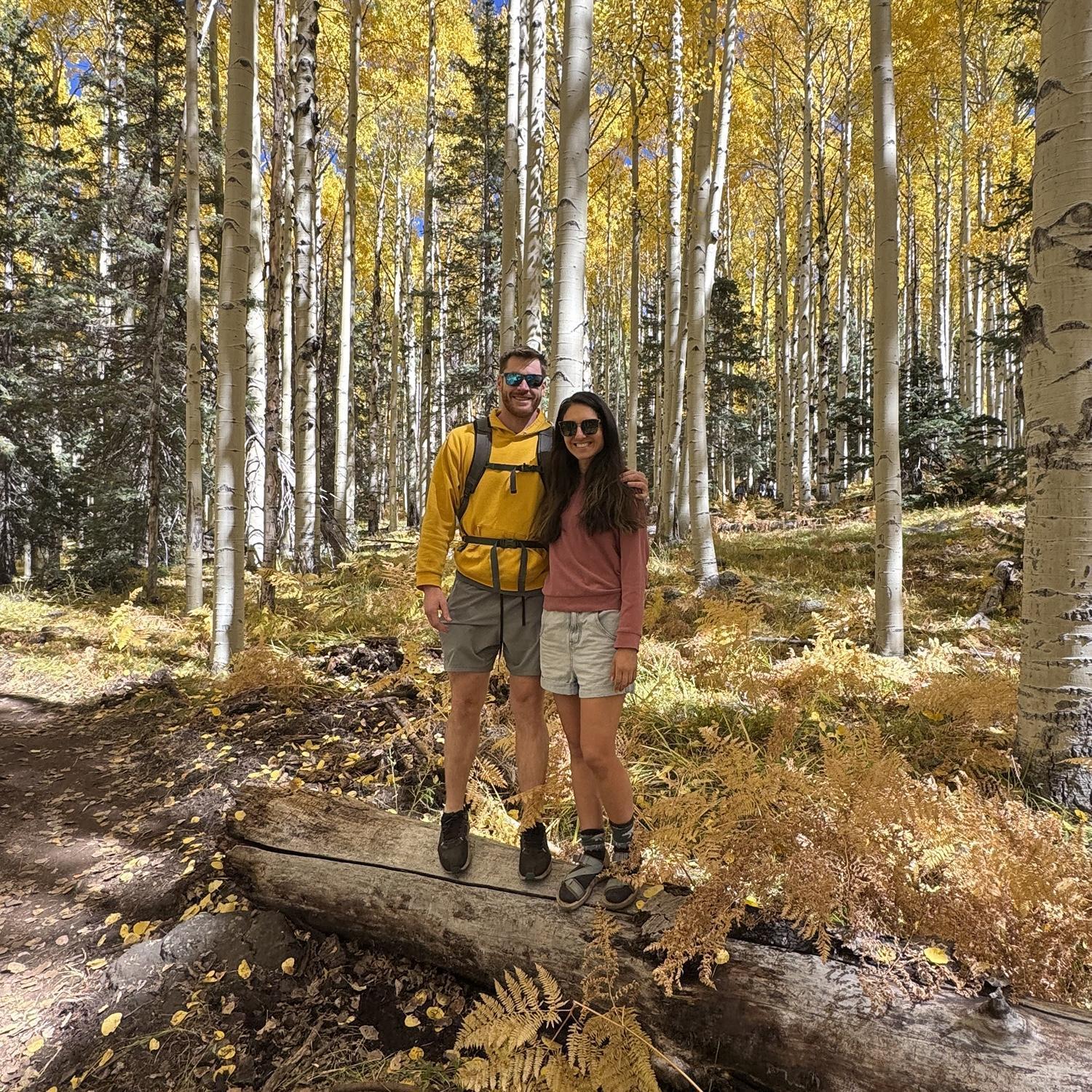 Oct 2025:
Exploring "The Woods' in Flagstaff. Jon loves 'The Woods'.