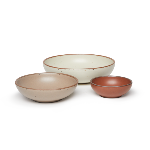 Shallow Bowl Nesting Set (Color: Classic)