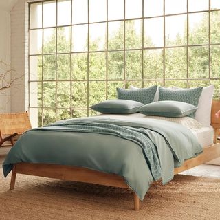 Mirada Organic Matelasse Blanket