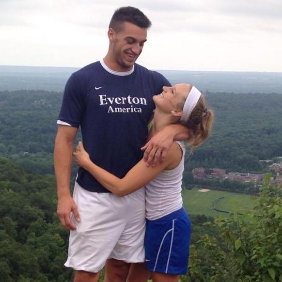 Our first hike together! Sleeping Giant State Park