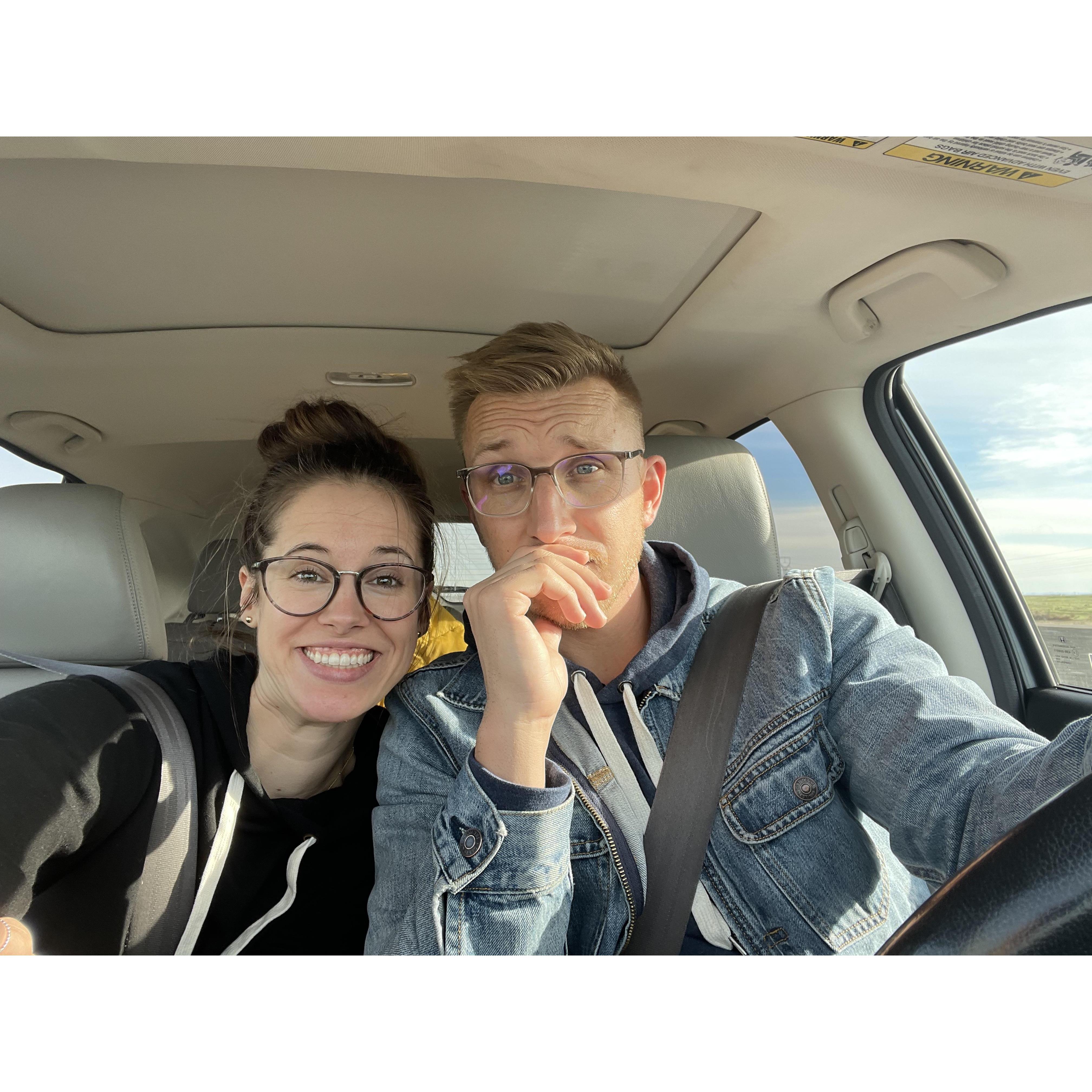 First car trip to the WA coast.