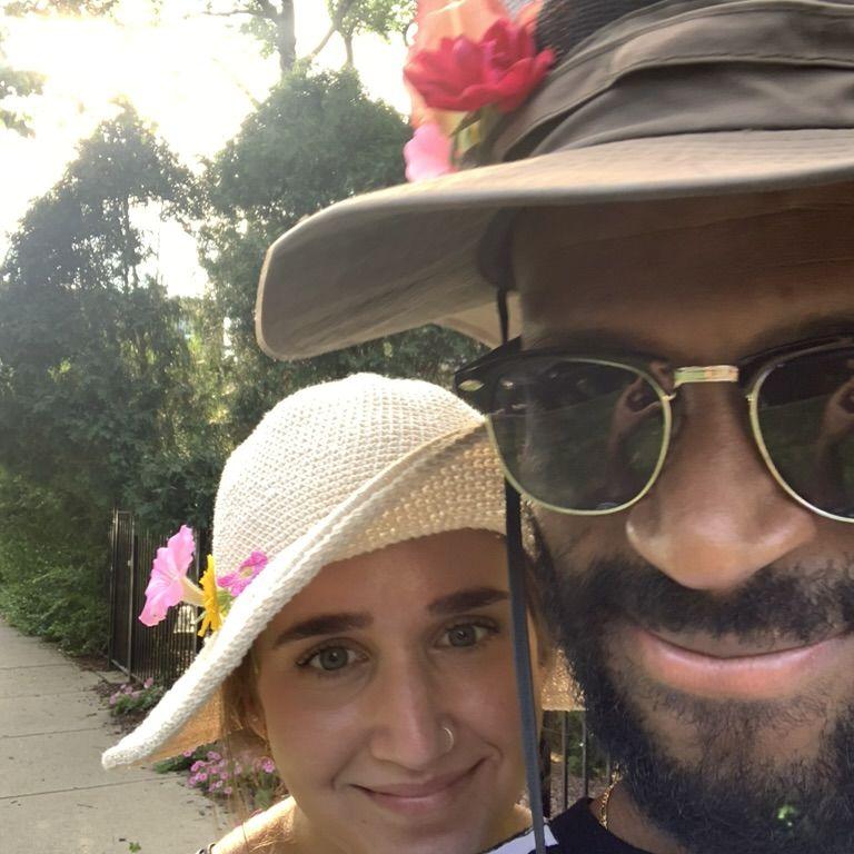 Exploring Wicker Park during Maia's birthday weekend, July 2020