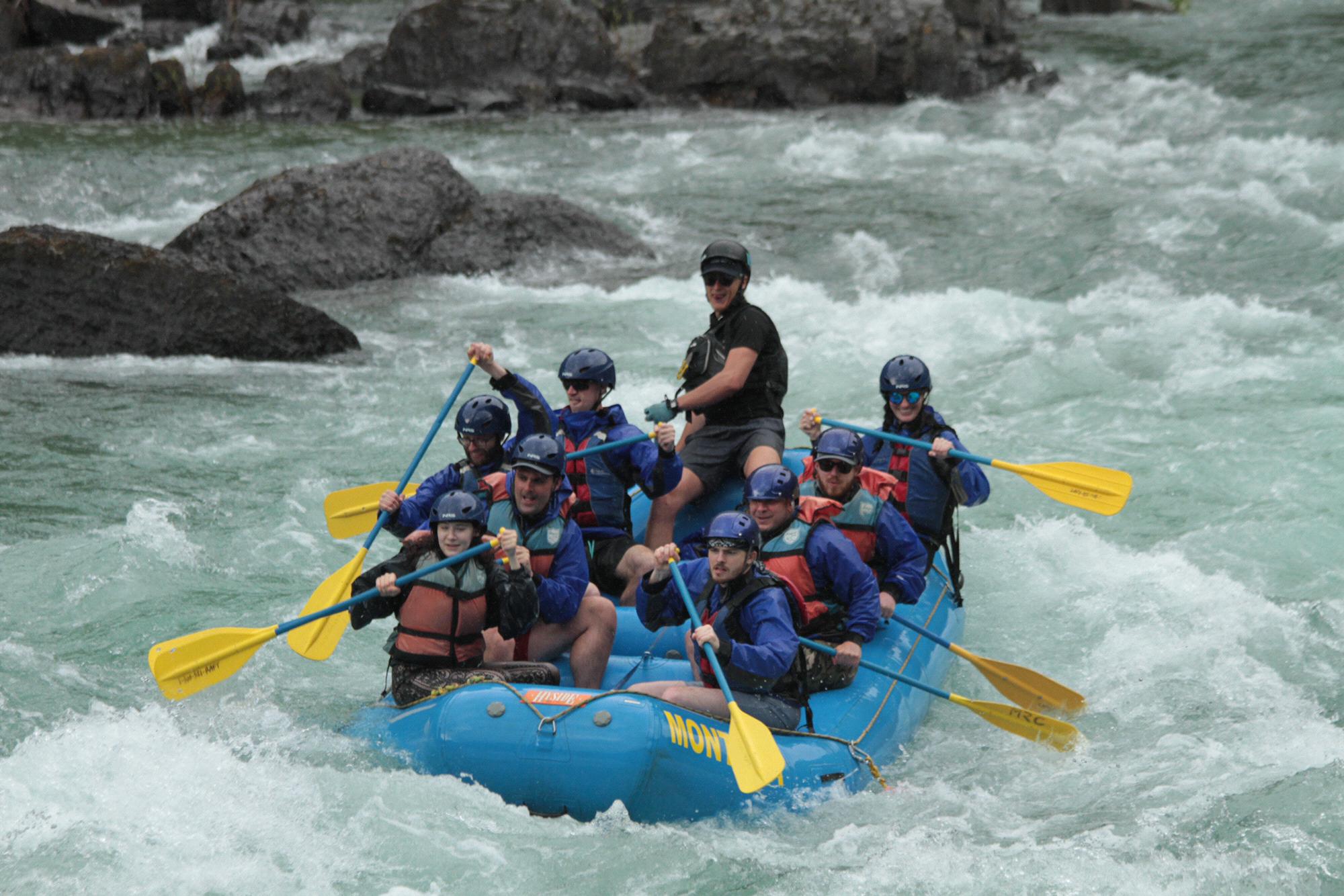 White water rafting in Montana!
