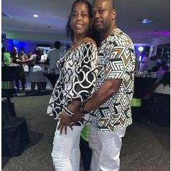 Nick and Monique's engagement party 2019.