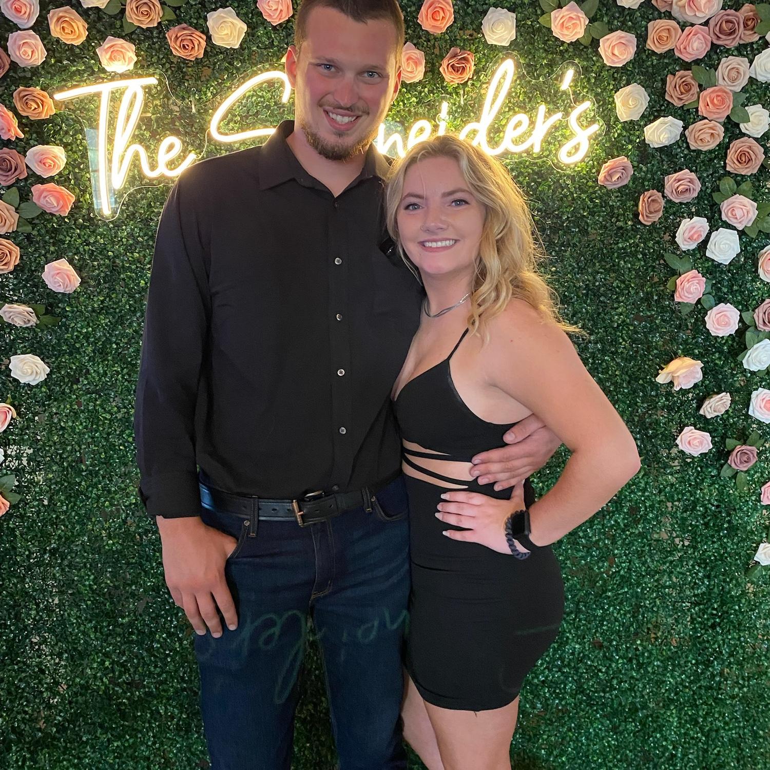 The first wedding we attended together ❤️