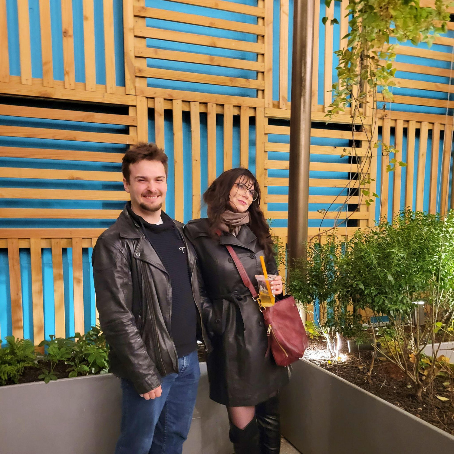 David and Olivia, out in Philadelphia.