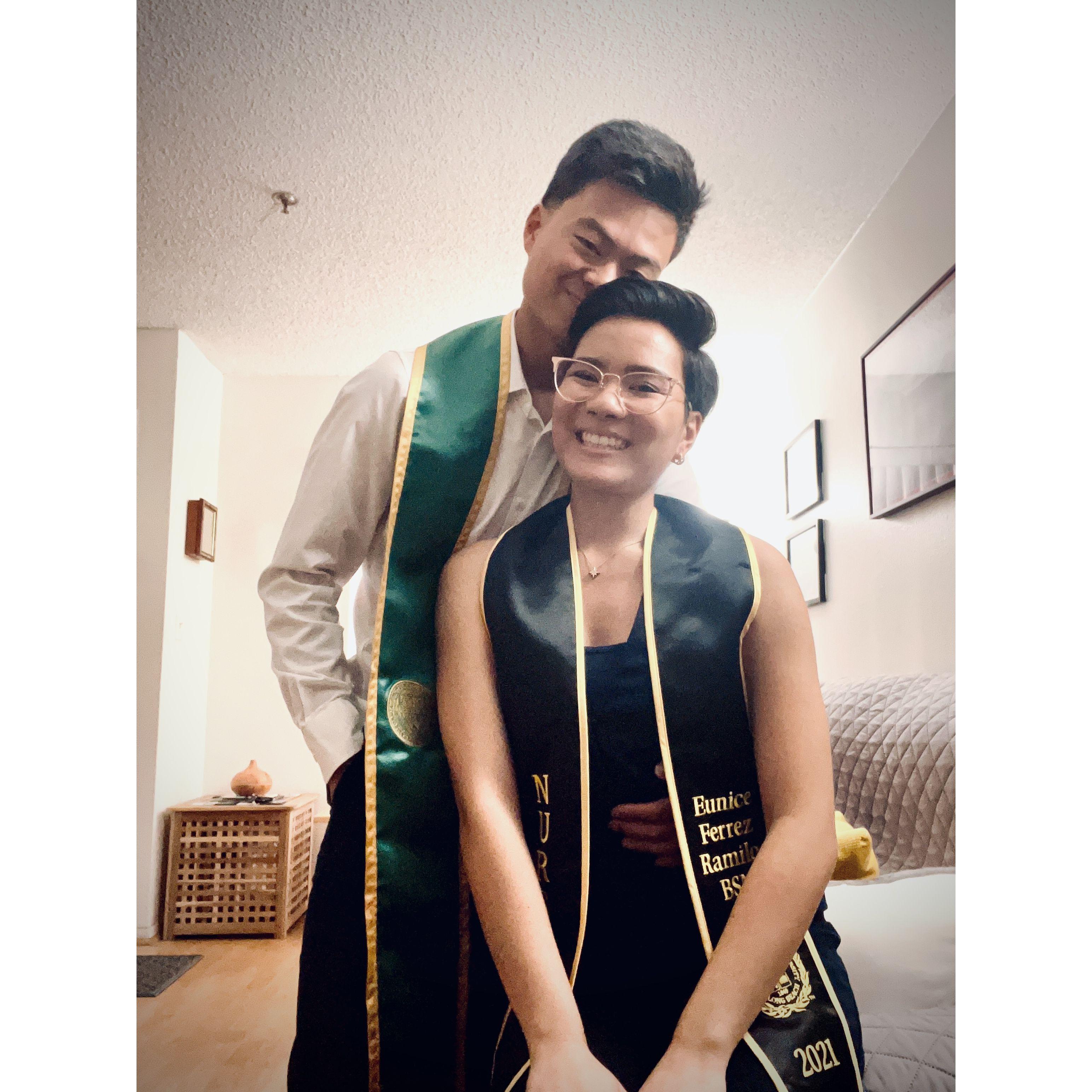 05/2022: We got to celebrate graduation together!