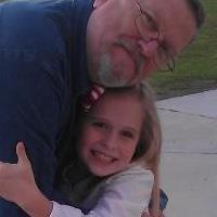 Abby and her Papa - who is always in her heart <3