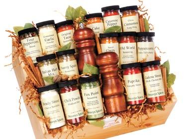 Penzey's Spice Gift Crate
