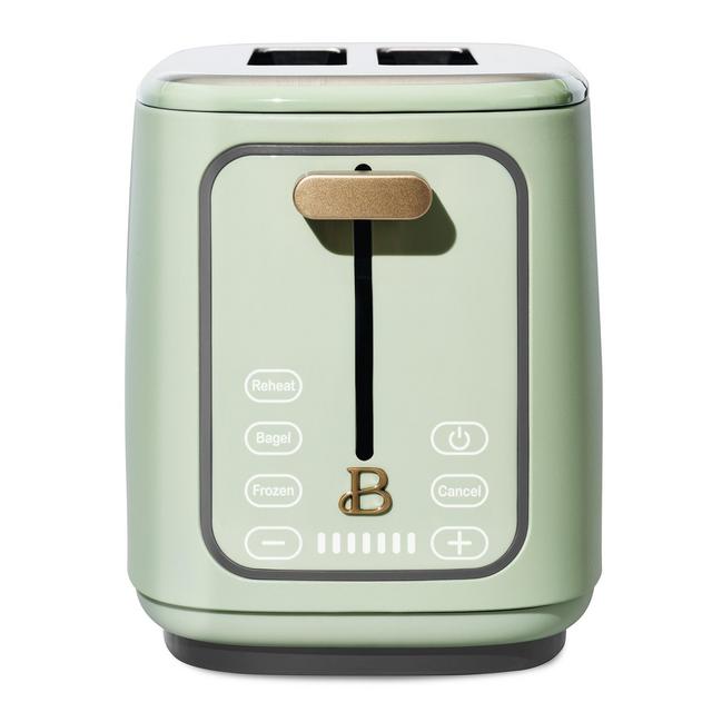 Beautiful 2 Slice Touchscreen Toaster, Sage Green