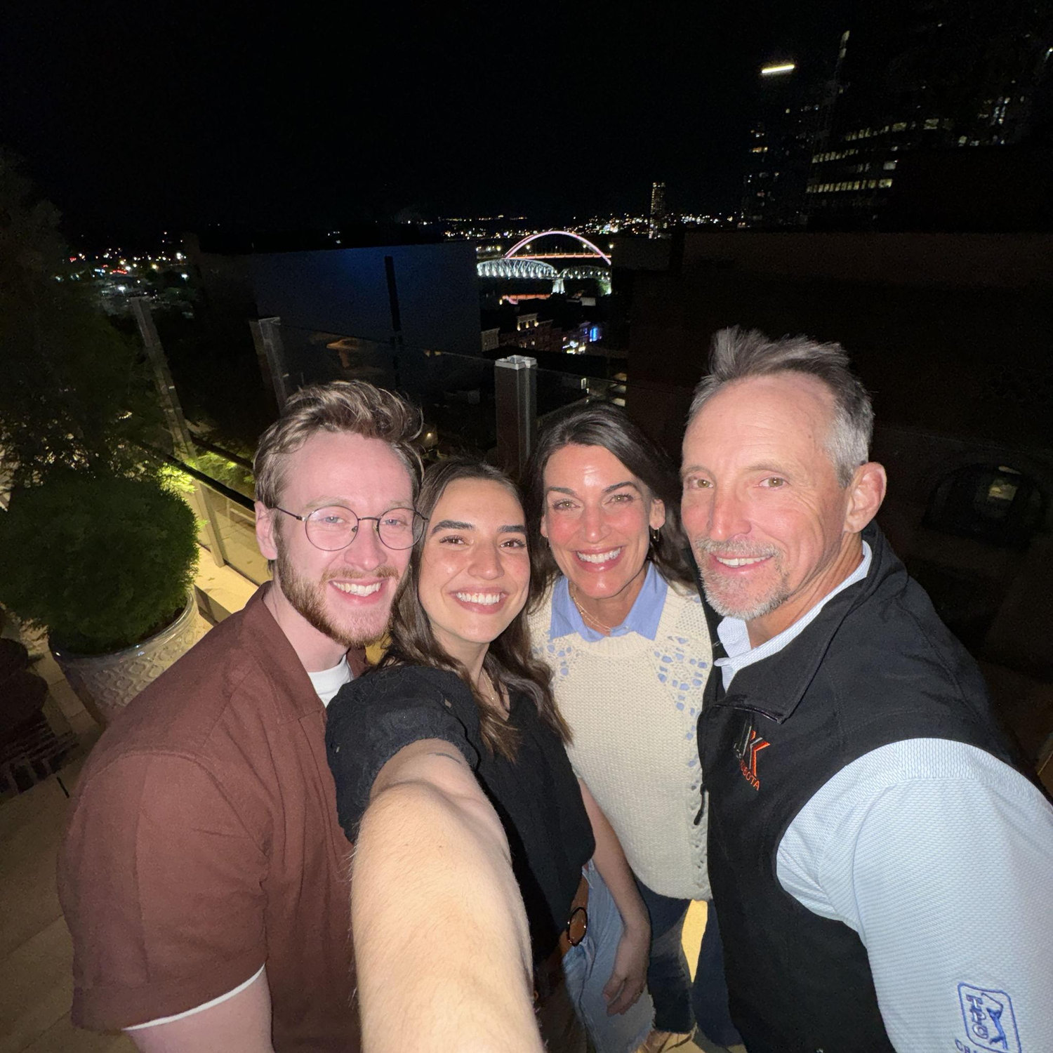 Weekend where Blake met Elyse's parents for the first time