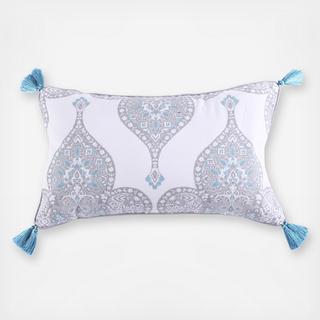 Architectural Tassel Pillow