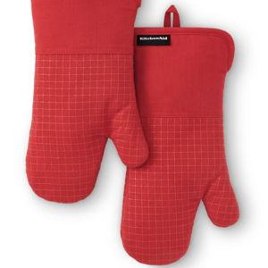 KITCHENAID Gourmet Series Gridlines Oven Mitts 2-Pack Set