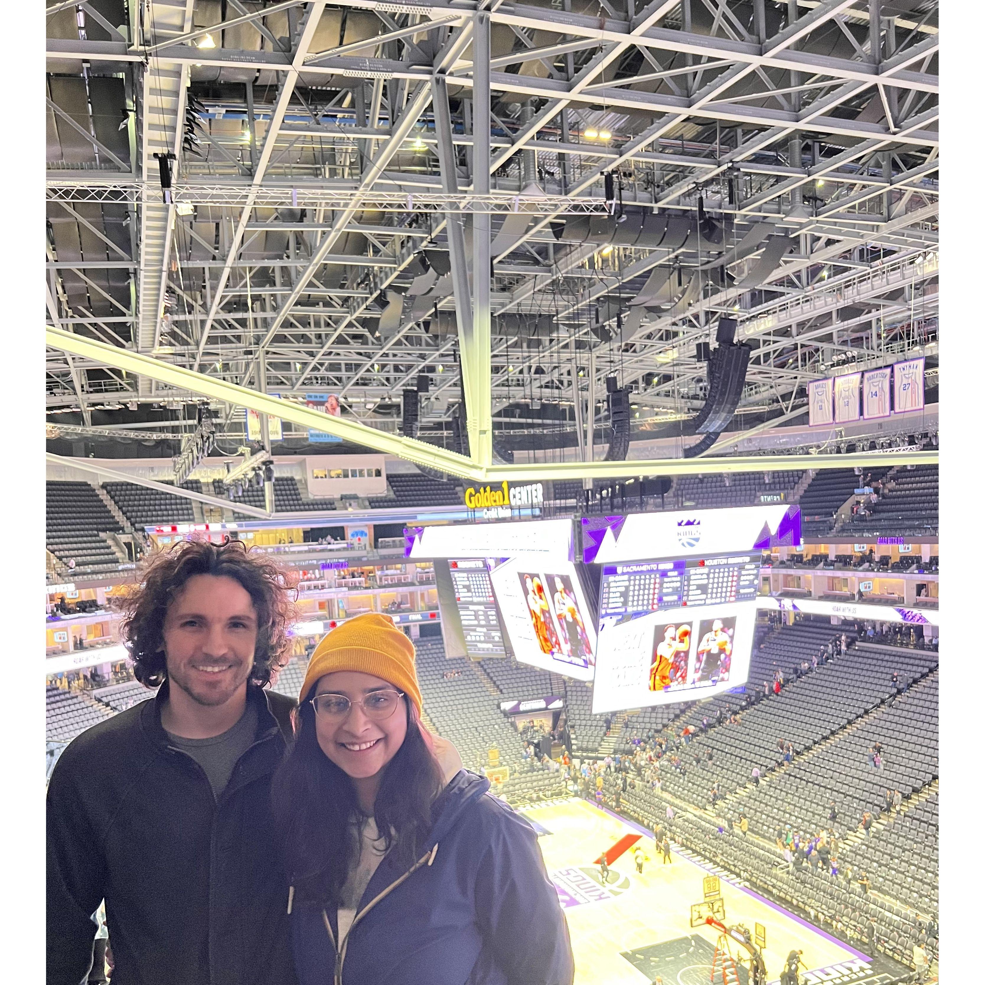 Light the beam!!! We frequented many Kings games during our fourth year around the time when The Kings made the playoffs!