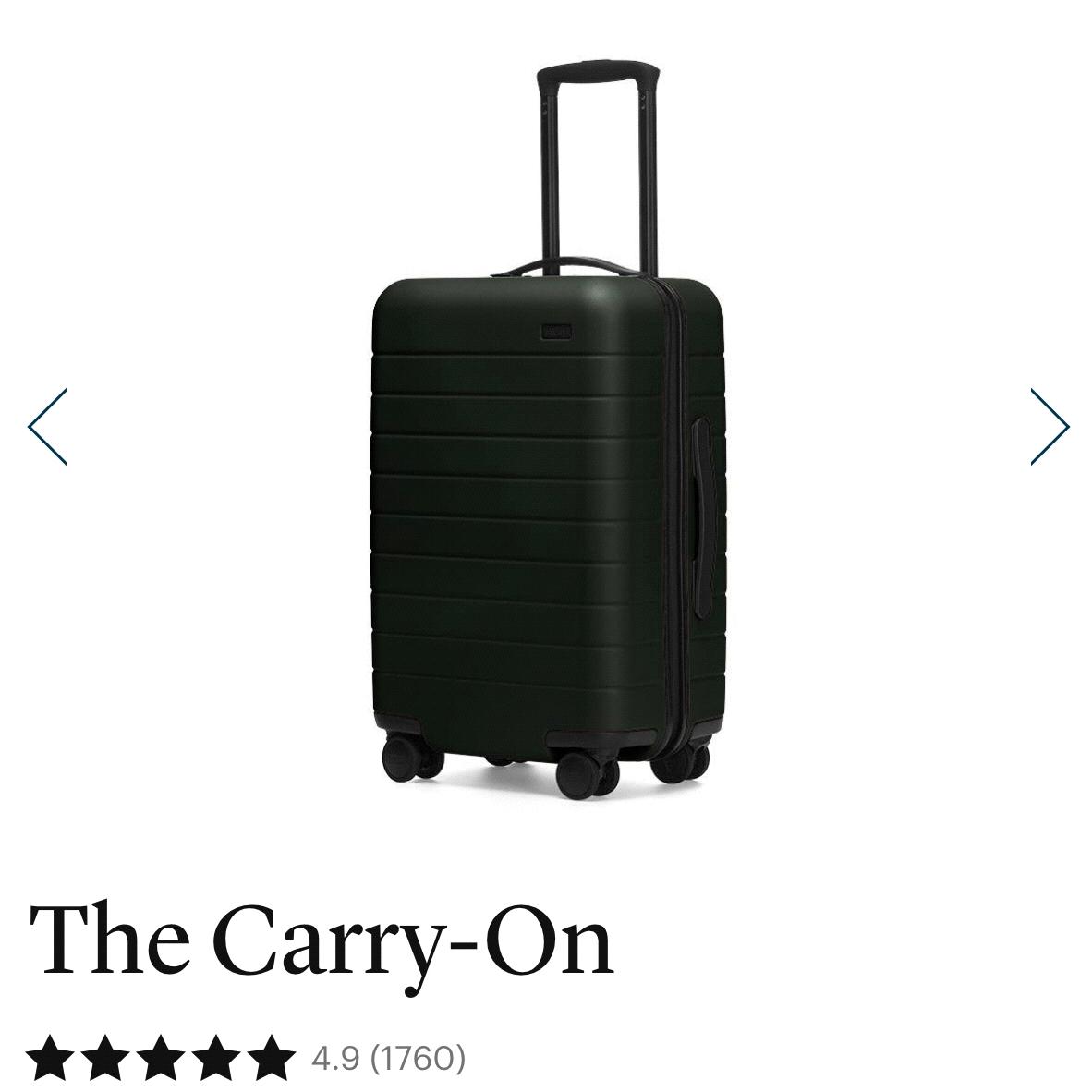 Carry On AWAY suitcase for Travis
