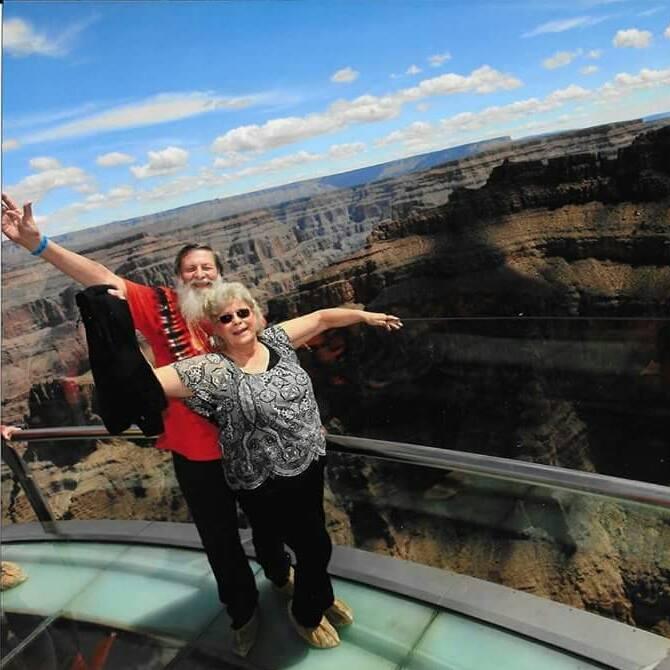 The Wrights visit the Grand Canyon.