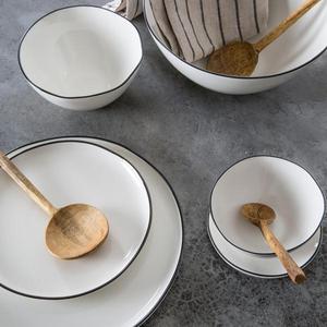 Black Rimmed Bowls