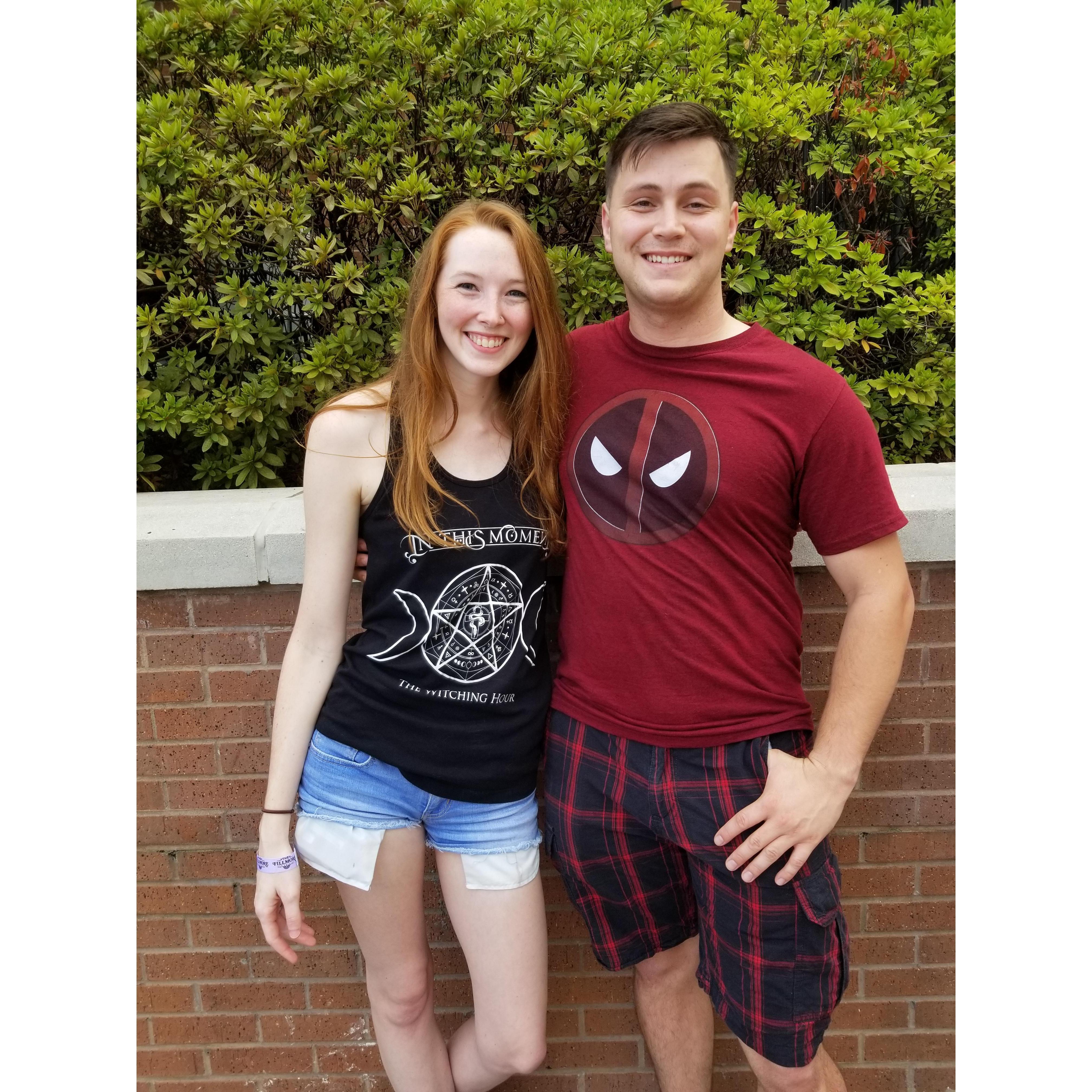 Concert in NOLA! Another first for us as a couple