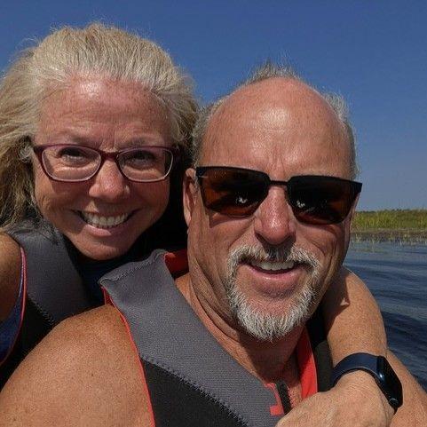 You can always find us on a boat or sea-doo during the summer.