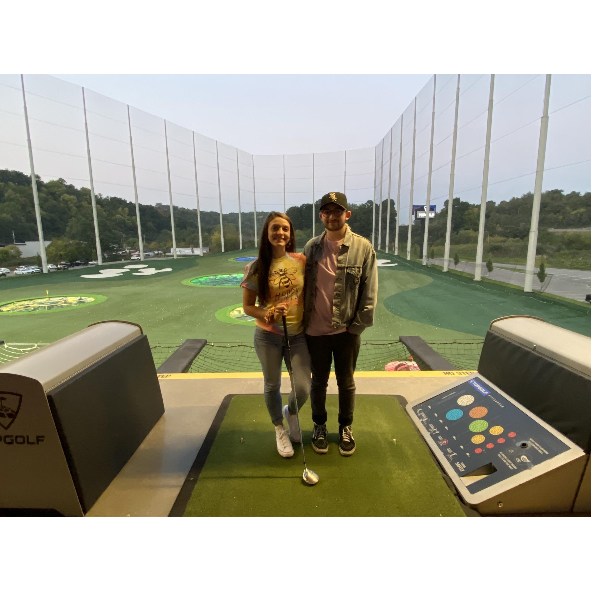 Your love en-golfs my heart