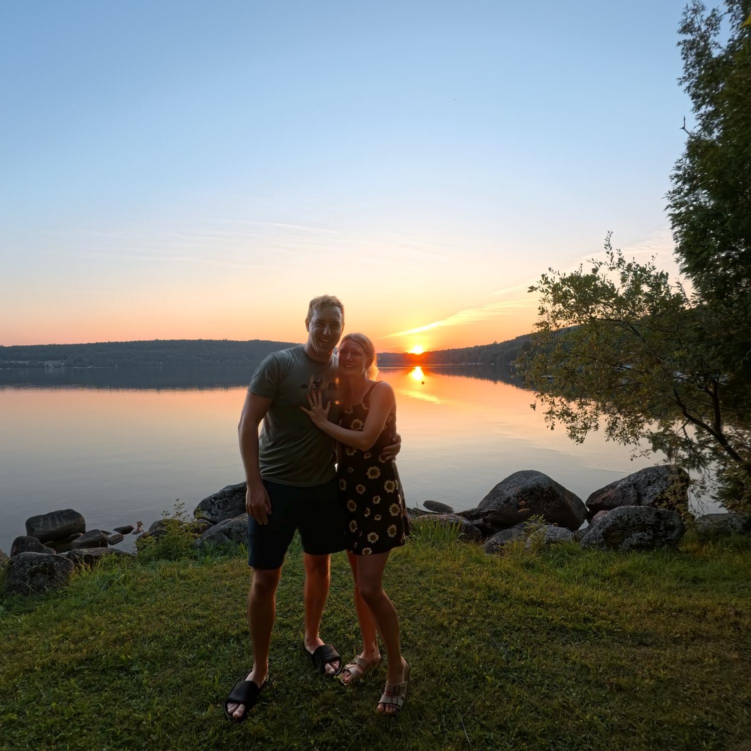 She said yes!!