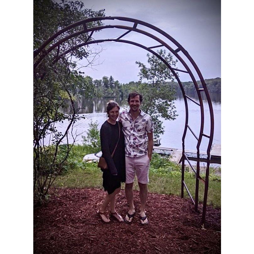 One of the first "couples" photos we took