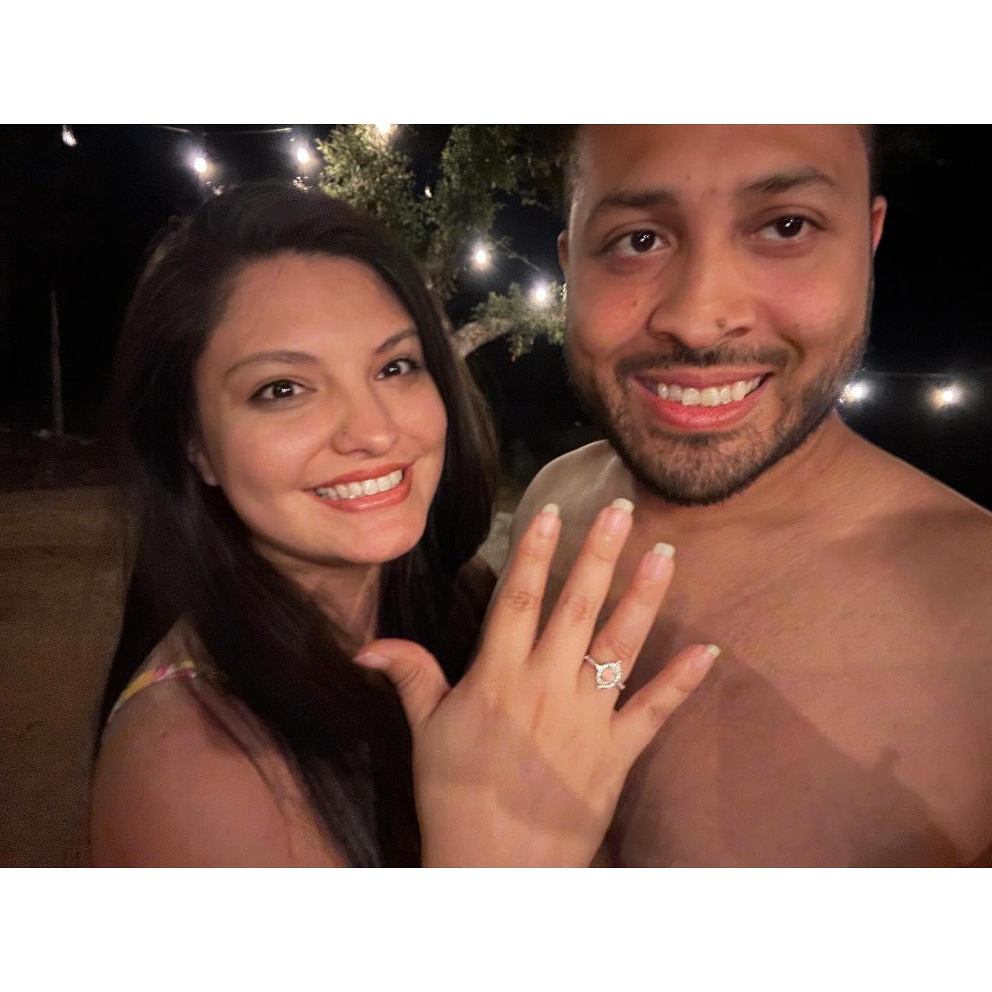 After the proposal!!