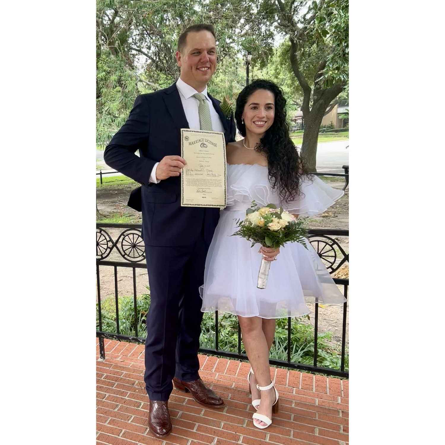 We married on June 1st, 2024 in Houston, TX