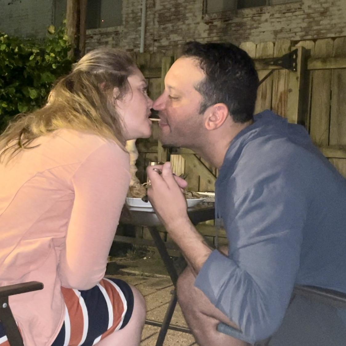 Re-enacting The Lady and the Tramp
