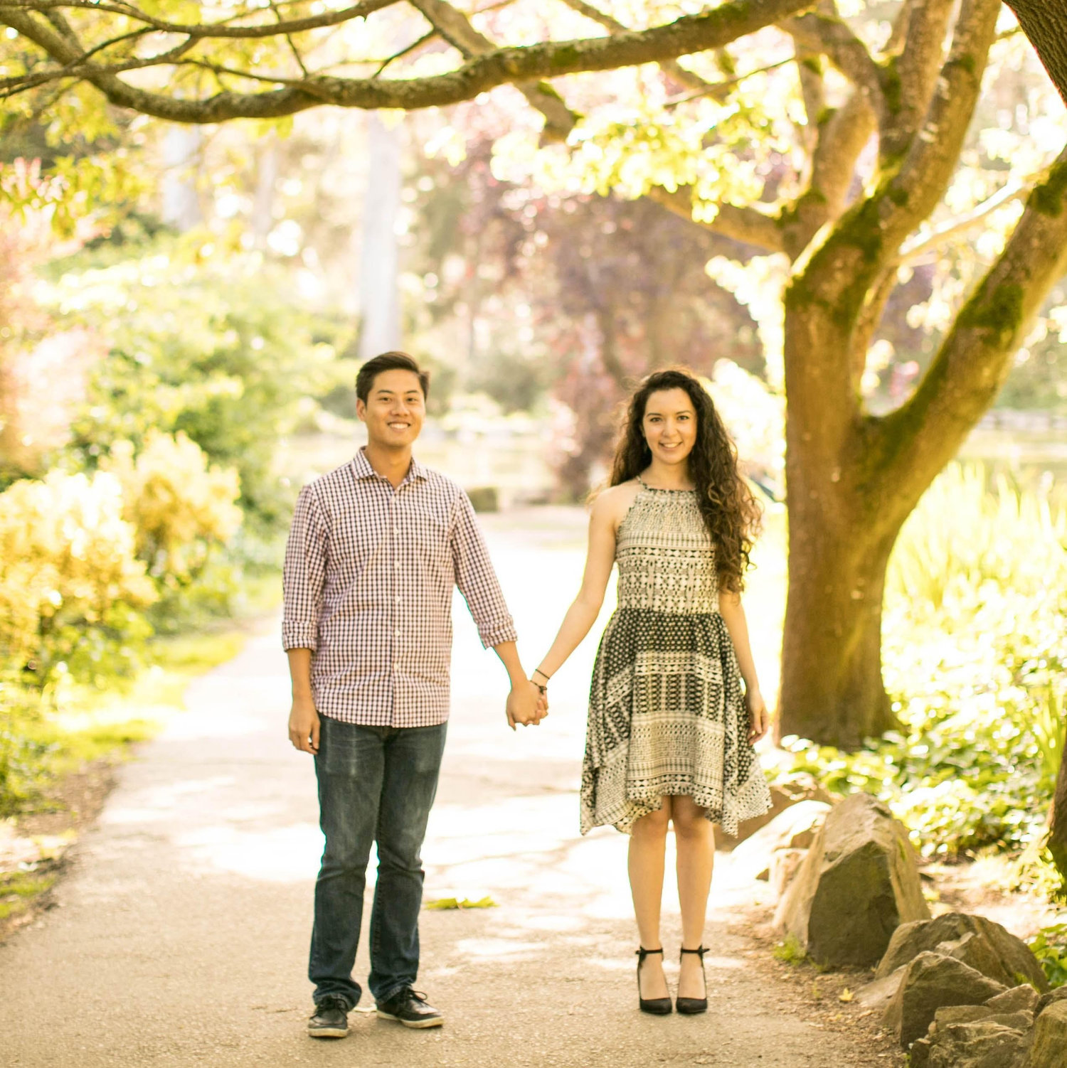 I guess you could call this our pre-Engagement shoot! (April 2017)